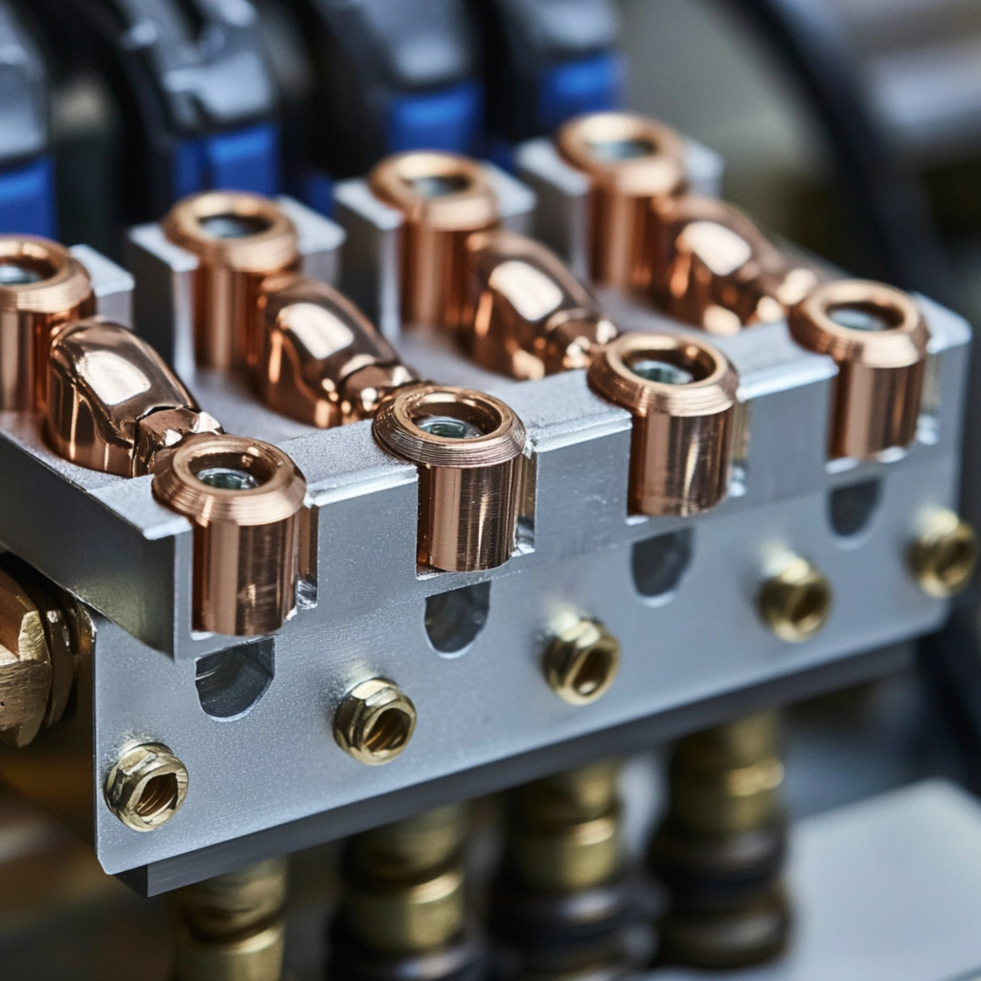 Maintain copper laminated connectors