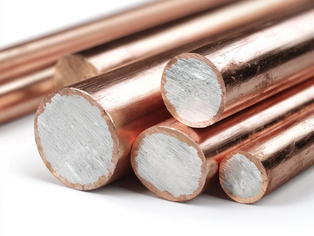 copper-clad aluminium